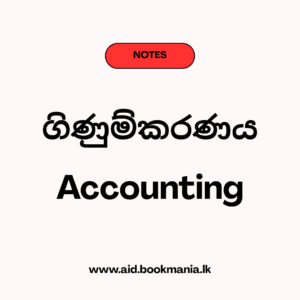 කේවල ස්වාමි ව්‍යාපාරවල මූල්‍ය ප්‍රකාශ සකස් කිරීම
